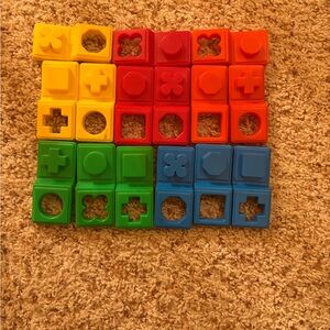 Fisher Price Vintage stacking dominos